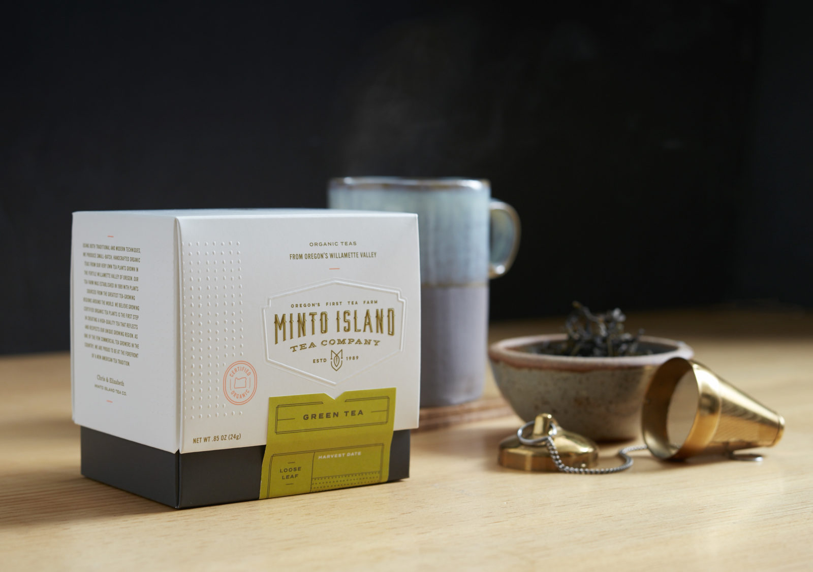 Monto Island Tea Packaging Design